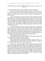 Giới thiệu tổng quan về hoạt động sản xuất kinh doanh của Công ty Cơ khí 120