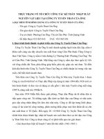 THỰC TRẠNG VỀ TỔ CHỨC CÔNG TÁC KẾ TOÁN  NHẬP XUẤT NGUYÊN VẬT LIỆU TẠI CÔNG TY TUYỂN THAN CỬA ÔNG