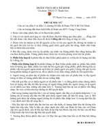 biên bản kiểm phiếu