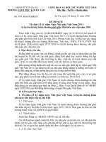 Kế hoạch tổ chức lễ KN ngày NGVN 20-11