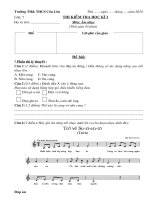 Bài thi môn nhạc 2010-2010