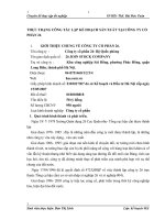 THỰC TRẠNG CÔNG TÁC LẬP KẾ HOẠCH SẢN XUẤT TẠI CÔNG TY CỔ PHẦN 26