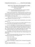 THỰC TẾ CỦA VIỆC PHÂN TÍCH TÌNH HÌNH TÀI CHÍNH CỦA CÔNG TY CPTM QUỐC TẾ