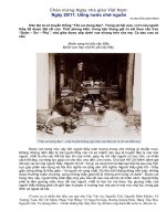 Chào mừng Ngày Nhà giáo Việt Nam