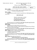 Đề thực hành tin học trẻ