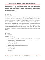 Kỹ Mới Trong Công Nghệ Sinh Học