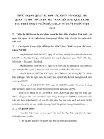 THỰC TRẠNG QUAN HỆ HỢP TÁC GIỮA TỔNG CỤC HẢI QUAN VÀ MỘT SỐ NHTM VIỆT NAM MÔ HÌNH QUY TRÌNH THU THUẾ XNK Ở NGÂN HÀNG ĐẦU TƯ PHÁT TRIỂN VIỆT NAM