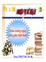 Hoi thi NVSP truong THPT Bac Tra My