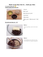 Bánh socola được làm từ… bánh quy thừa