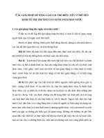 CÁC GIẢI PHÁP ĐỂ NÂNG CAO VAI TRÒ ĐIỀU TIẾT VĨ MÔ NỀN KINH TẾ THỊ TRƯẤNG CỦA NGÂN SÁCH NHÀ NƯỚC