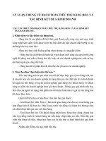 LÝ LUẬN CHUNG VỀ HẠCH TOÁN TIÊU THỤ HÀNG HOÁ VÀ XÁC ĐỊNH KẾT QUẢ KINH DOANH