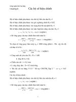 thuyết minh và tính toán Công Nghệ Chế Tạo Máy, Chương 6