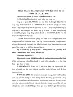 THỰC TRẠNG HOẠT ĐỘNG KẾ TOÁN TẠI CÔNG TY CỔ PHẦN LILAMA HÀ NỘI