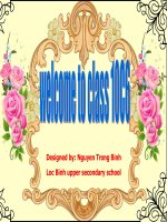 UNIT 7-SPEAKING-GRADE10-SOAN KI