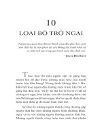 LOẠI BỎ TRỞ NGẠI
