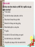 Giu gin va phat huy truyen thong tot dep cua gia dinh dong ho