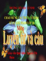 LTvàCâu: Ôn về từ chỉ địa điểm;ôn tập câu ai thế nào