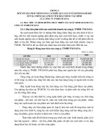 Một số giải pháp nhằm nâng cao hiệu qur sản xuất kinh doanh đượng rút ra thông qua phân tích hoạt động tài chính của công ty TNHH TM Sana