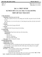 giáo án địa lí 6 - tuần 15