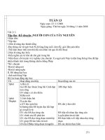 giao an 3 tuan13 cuc hay- 3 cot