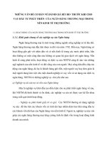 NHỮNG VẤN ĐỀ CƠ BẢN VỀ ĐÁNH GIÁ RỦI RO  TRƯỚC KHI CHO VAY ĐẦU TƯ PHÁT TRIỂN  CỦA NGÂN HÀNG THƯƠNG MẠI TRONG NỀN KINH TẾ THỊ TRƯỜNG