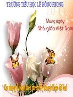 Diễn văn kỷ niệm ngày truyền thống Việt Nam và tổng kết thành tích năm học 2009-2010