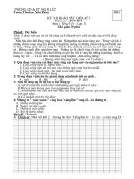 KSGK II - Tiếng Việt 5 - 2010-2011