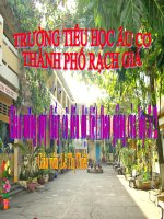 PHÉP TRỪ HAI SỐ THẬP PHÂN(THAO GIẢNG)