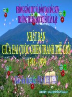 NHAT BAN GIUA HAI CUOC CTTG