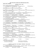 Đề cương kì 1 - 12 CB