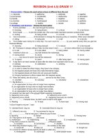 ÔN VÀ KIỂM TRA 45'''' LẦN 2 ANH 11