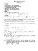 ĐỀ CƯƠNG ÔN TẬP TOÁN 7 KÌ I (Đ)
