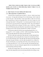 PHÂN TÍCH  ĐÁNH GIÁ HIỆN TRẠNG NHU CẦU ĐI LẠI TRÊN HÀNH LANG TUYẾN VÀ TÌNH HÌNH HOẠT ĐỘNG VTHKCC CỦA XÍ NGHIỆP XE BUÝT HÀ NỘI