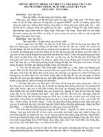 Những truyền thống tốt đẹp của Nhà giáo Việt Nam