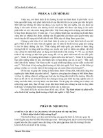 Lý luận chung về nền kinh tế thị trường