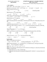 đề thi Toán 9 _HKI - 09-10
