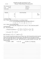 Đề kiểm tra Học kỳ I_môn Toán Lớp 7_1