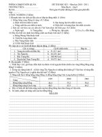 DE THI HKI L9. 10 - 11