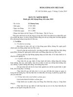 Bang tu kiem diem Dang vien