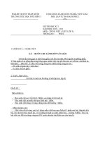 đề thi lớp 5 HKI