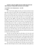 CƠ SỞ LÝ LUẬN CỦA KIỂM TOÁN CHU TRÌNH BÁN HÀNG THU TIỀN TRONG QUY TRÌNH KIỂM TOÁN BÁO CÁO TÀI CHÍNH