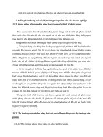 một số lí luận về sản phẩm và tiêu thụ sản phẩm trong các doanh nghiệp