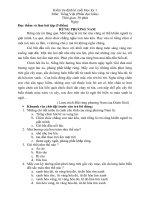 Đề Đọc Hiểu lớp 4 Ck1