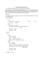 Bổ sung, nâng cấp chương trình