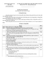 Dap an Thi HKI mon Van (GDTX)