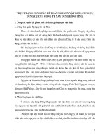 Thực trạng công tác kế toán nguyên vật liệu, công cụ dụng cụ của Công ty xây dựng Đông Hưng.