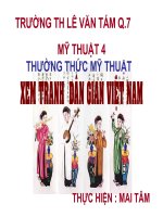 Xem tranh dan gian VN