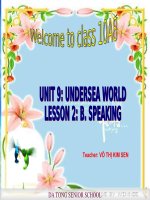 unit 9 - speaking. E10