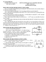 De THi thu HKI lop 11 lan 3