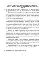 CƠ SỞ LÝ LUẬN NGHỆP VỤ KẾ TOÁN TẬP HỢP CHI PHÍ  SẢN XUẤT VÀ TÍNH GIÁ THÀNH SẢN PHẨM TRONG  DOANH NGHIỆP SẢN XUẤT